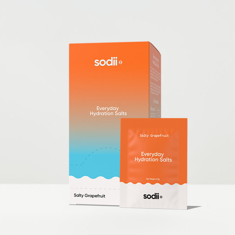 Salty Grapefruit Everyday Hydration Salts — Sachets (30 Sachets)