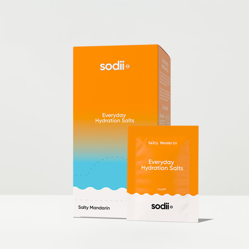 Salty Mandarin Everyday Hydration Salts — Sachets (30 Sachets)
