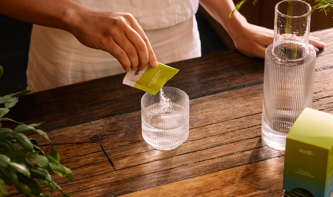 What happens when your body is low on electrolytes?