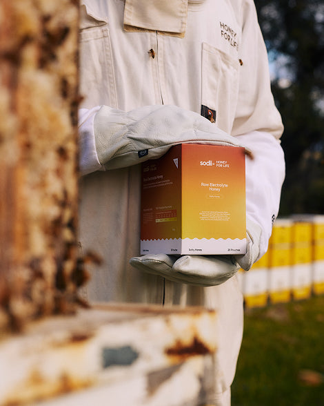 Raw Electrolyte Honey Bee_3