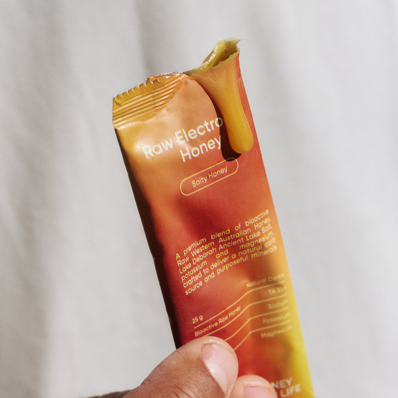 Raw Electrolyte Honey — 20 Sachets