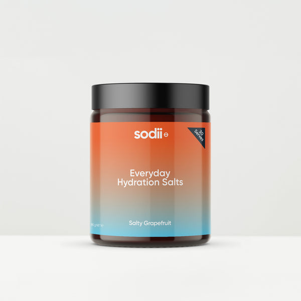 Grapefruit Flavoured Everyday Hydration Salts Tubs (30 Serves) Grapefruit_tub