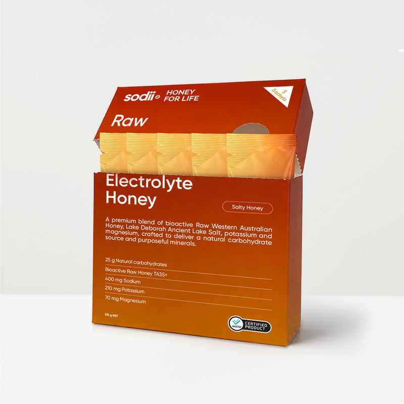 Raw Electrolyte Honey — 5 Sachets
