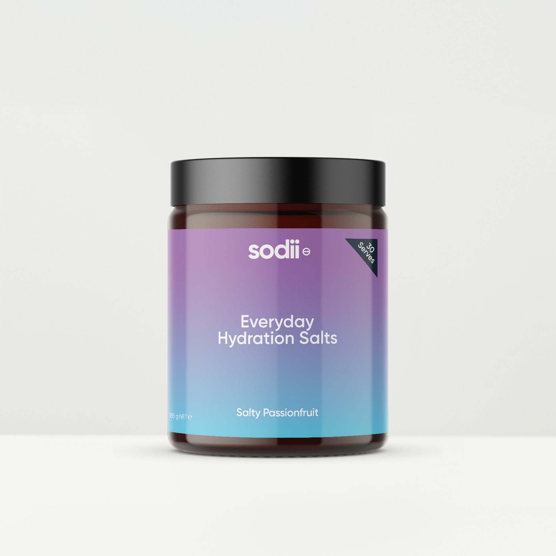 Passionfruit Flavoured Everyday Hydration Salts Tubs (30 Serves) Passionfrtuit_Tub