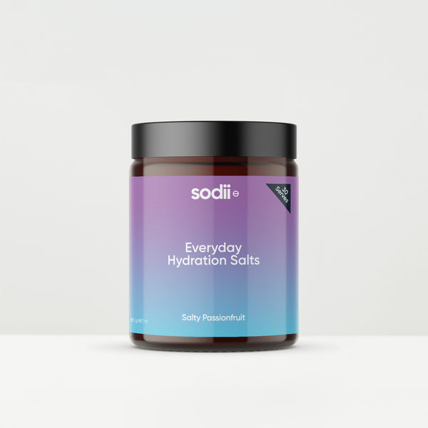 Passionfruit Flavoured Everyday Hydration Salts Tubs (30 Serves) Passionfrtuit_Tub