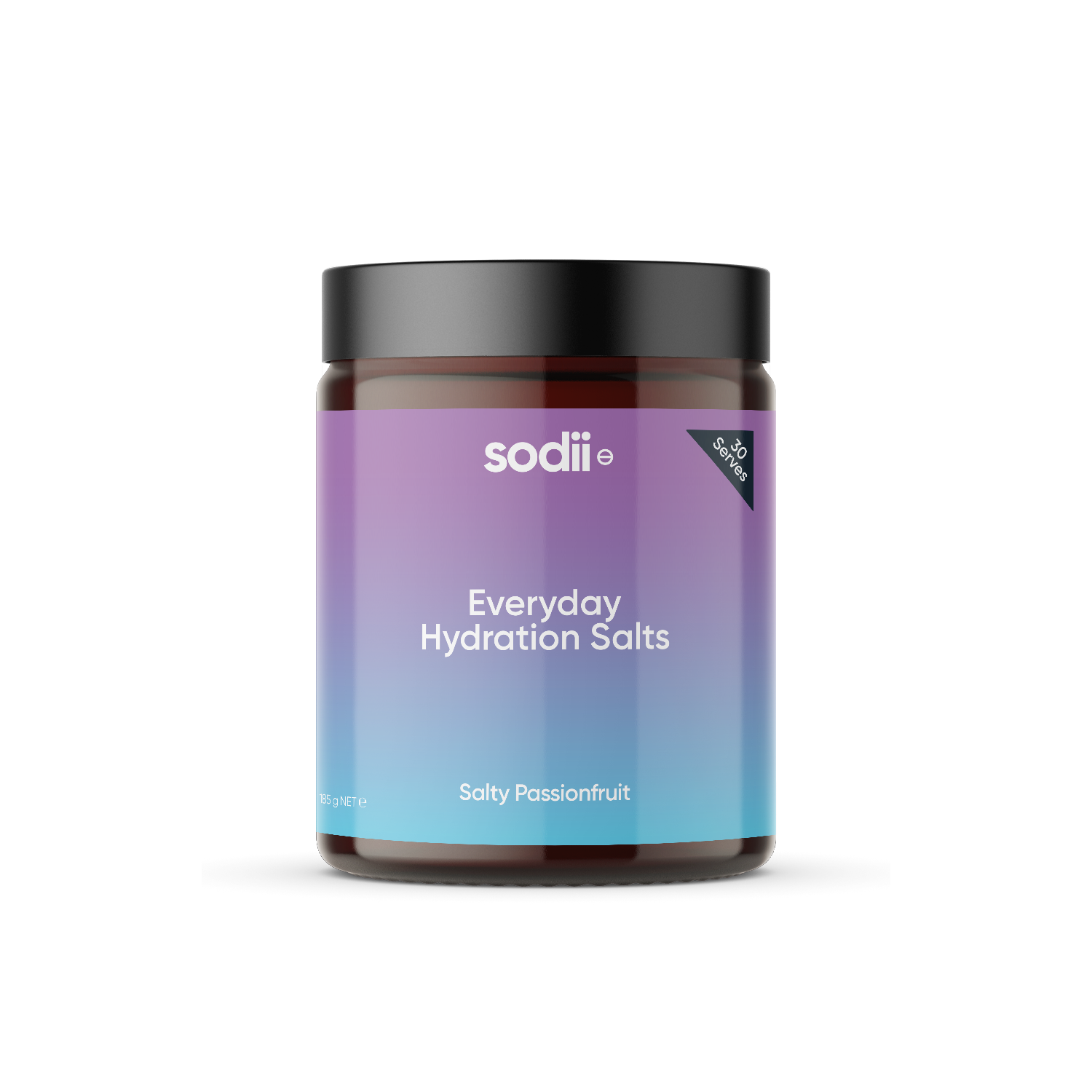 Passionfruit Flavoured Everyday Hydration Salts Tubs (30 Serves) Passionfruit_transparent_687db67f-441a-4f36-8995-aaa673f371bd