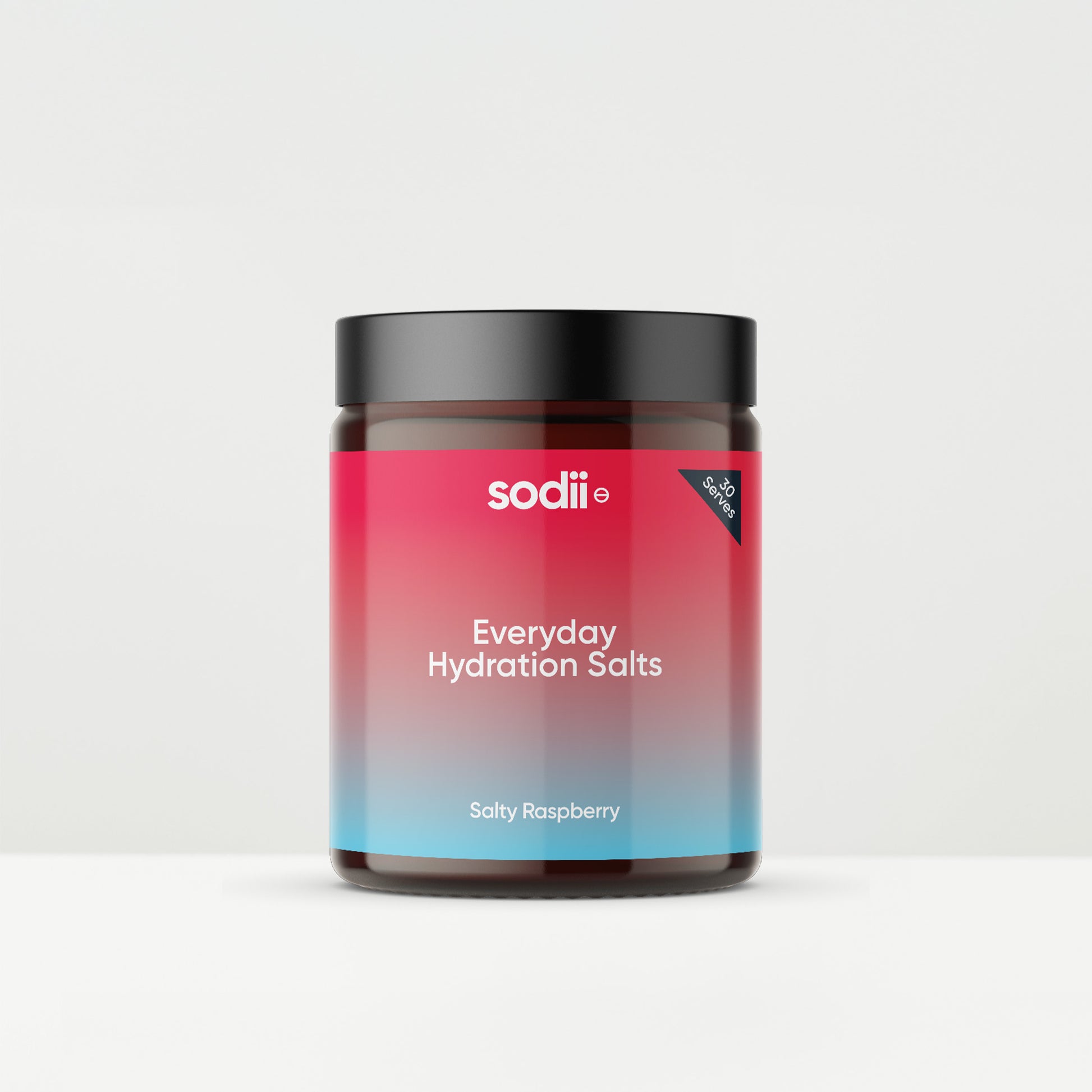 Raspberry Flavoured Everyday Hydration Salts Tubs (30 Serves) Raspberry_Tub
